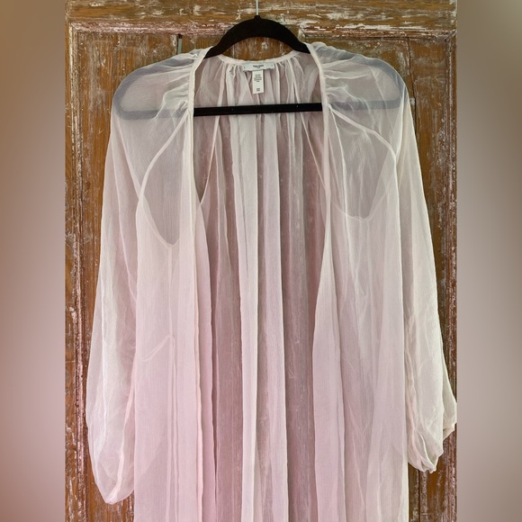 VINTAGE Vera Wang Silk Dressing Gown - Picture 2 of 5